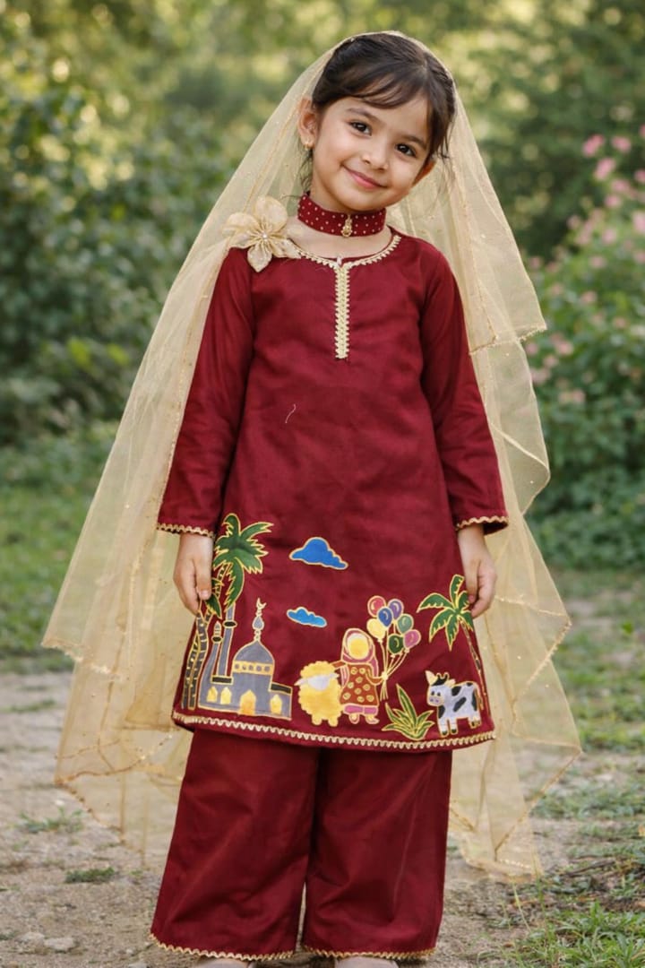Painted Kids 3-Piece Suit – Festive Wear