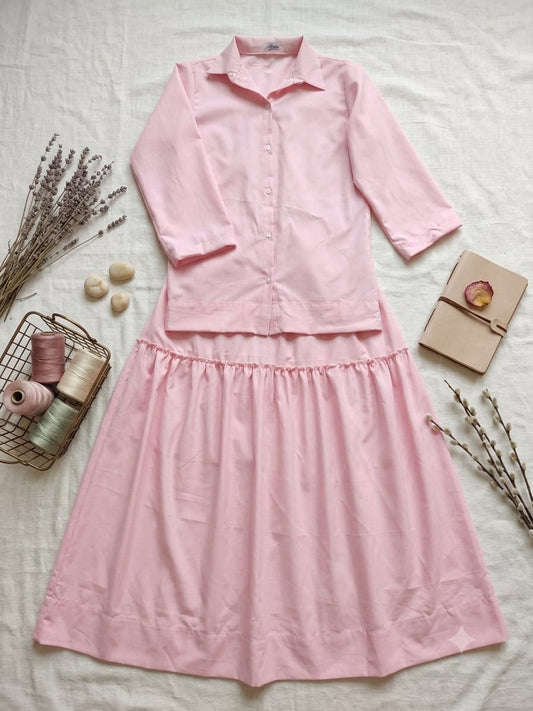 Pink Western 2-Piece Kids Outfit – Custom Made